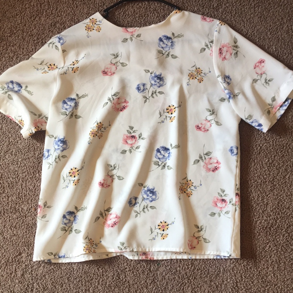 Vintage Worthington floral shirt